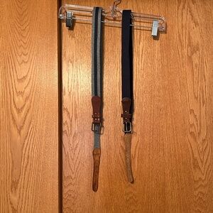 2 pack genuine leather belts